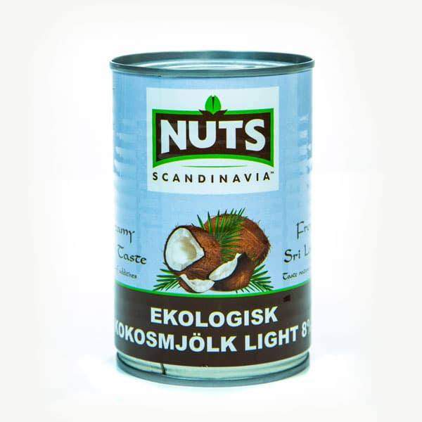 Ekologisk kokosmjölk light 8%