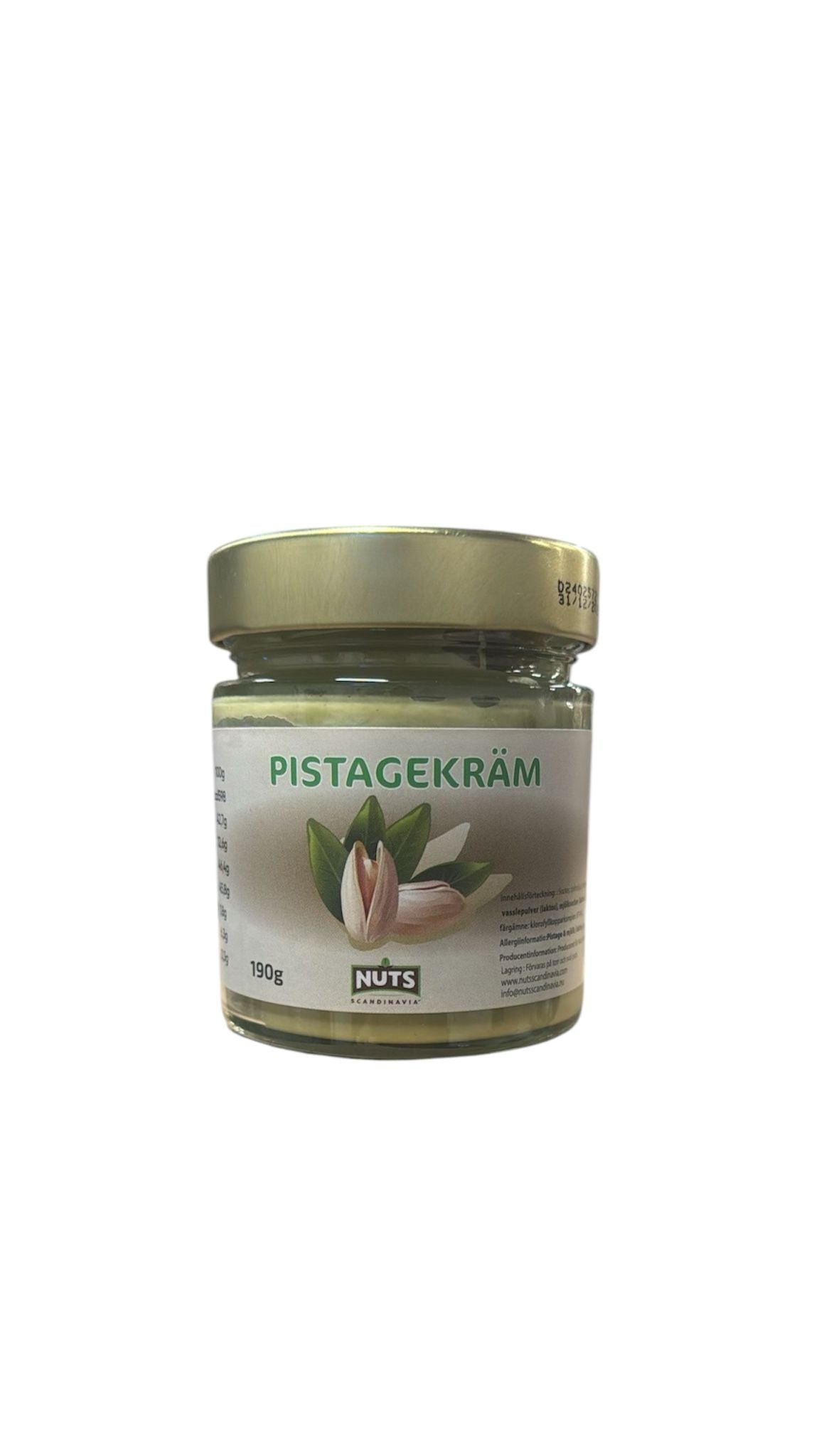 Pistagekräm 190g