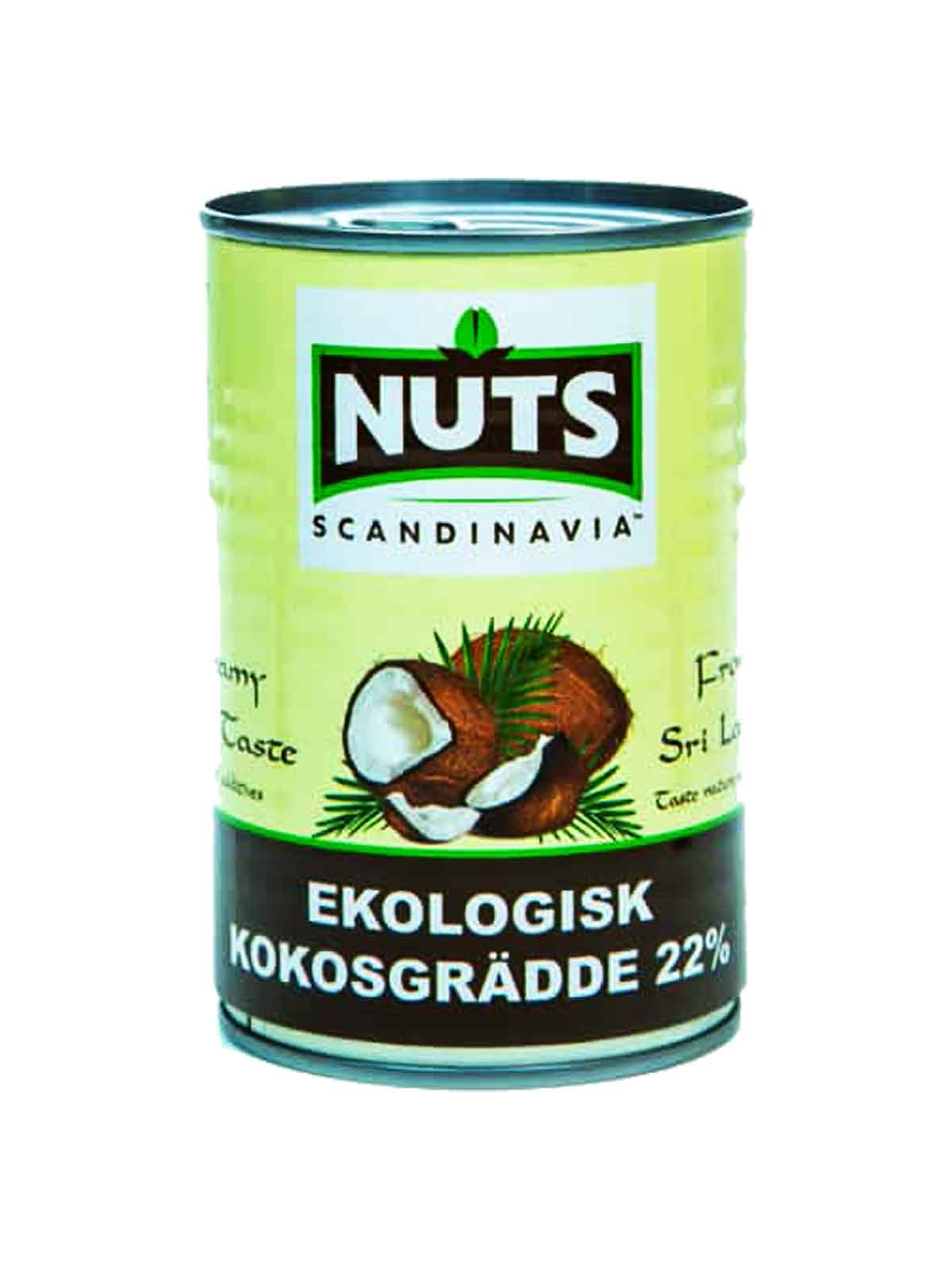 Ekologisk kokosgrädde 22%